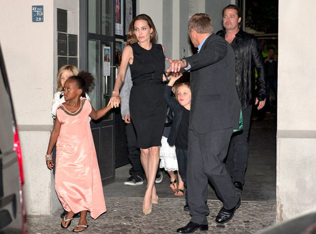 Angelina Jolie celebra su cumpleaos 38 en familia