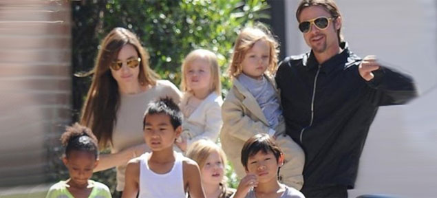 Brad Pitt preocupado por sus hijas