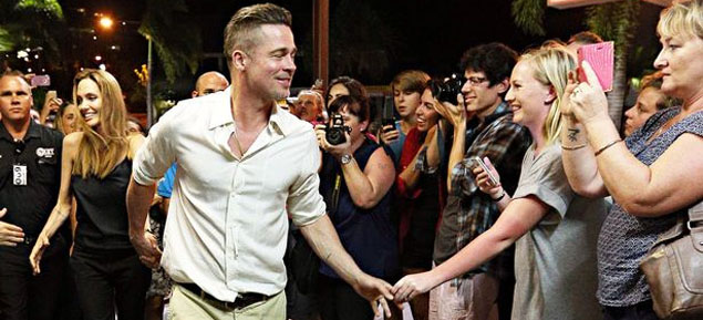 Brad Pitt y Angelina Jolie de paseo por Australia