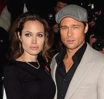 Aparecieron Brad y Angelina.