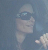 Courteney Cox de paseo