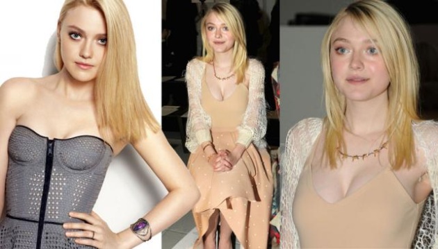 Dakota Fanning se aument los senos