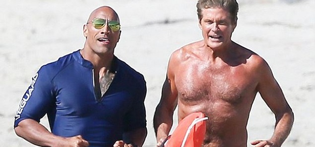 David Hasselhoff y sus consejos a La Roca...