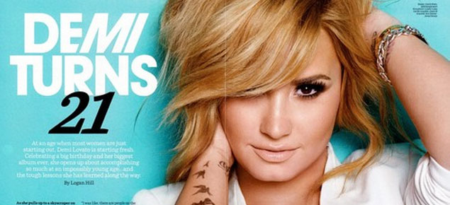 Demi Lovato se confiesa en Cosmopolitan