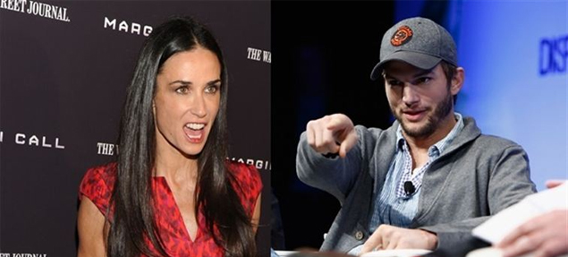 Demi Moore quiere mucho dinero de Ashton Kutcher