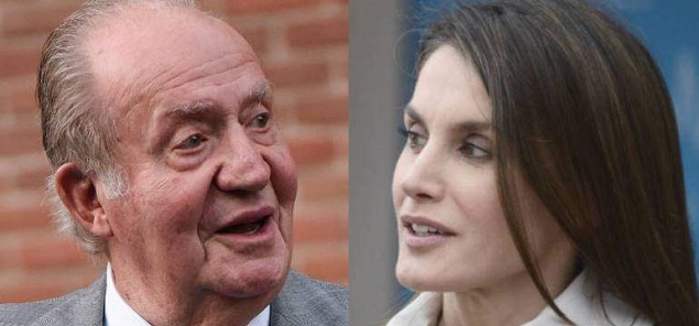 El Rey Juan Carlos contra Letizia?