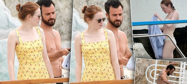 Emma Stone y Justin Theroux, nueva pareja?