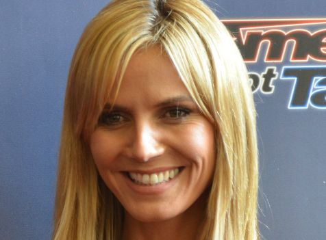 Heidi Klum derrite el hielo.