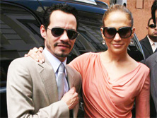 JLo pas una noche con Marc Anthony.