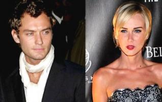 Jude Law y la hija de Rod Stewart.