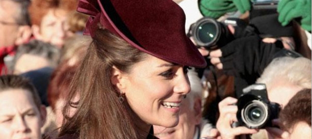 Kate Middleton sorprendi en Navidad