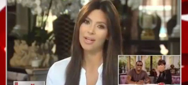 Kim Kardashian reaparece pblicamente luego de dar a luz