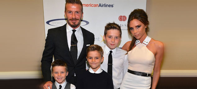 La Navidad de los Beckham