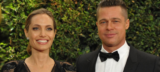 Las cuatro bodas de Angelina Jolie y Brad Pitt