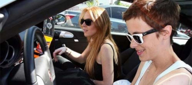 Lindsay Lohan volvi con su novia?