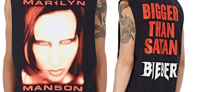 Marilyn Manson contra Justin Bieber: Es un pedazo de m *** a