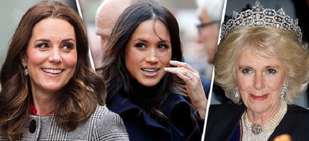 Meghan y Kate no son princesas por culpa de Camilla?