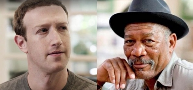 Morgan Freeman, la voz que controla la casa Zuckerberg