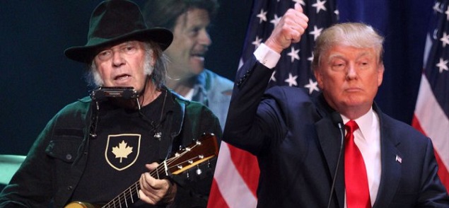 Neil Young manda al diablo a Donald Trump