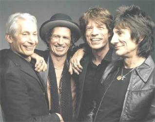 Los Rolling Stones en el Festival de Cine de Berln.