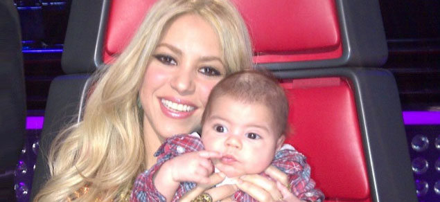 Shakira comparte fotos de Milan en la red social