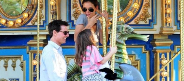 Tom Cruise, feliz con su familia