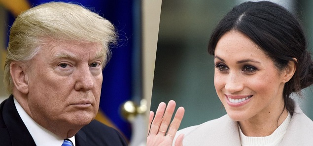 Trump ataca a Meghan: Le deseo suerte a Harry, l la necesita