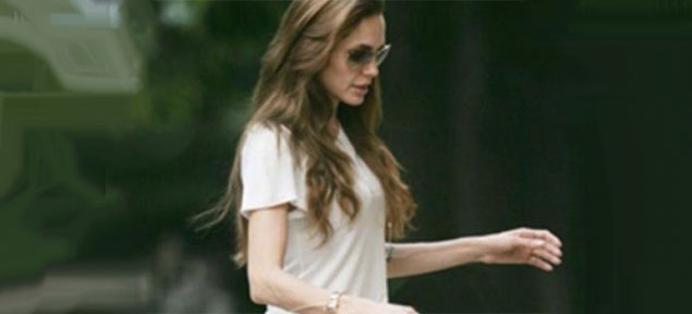 Vuelve a preocupar la figura de Angelina Jolie